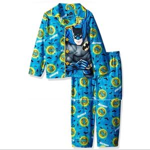 Pyjama Superman Fille DC Comics 7-8 Ans - Haut Sans Manches Bleu Et Bas Rose/violet